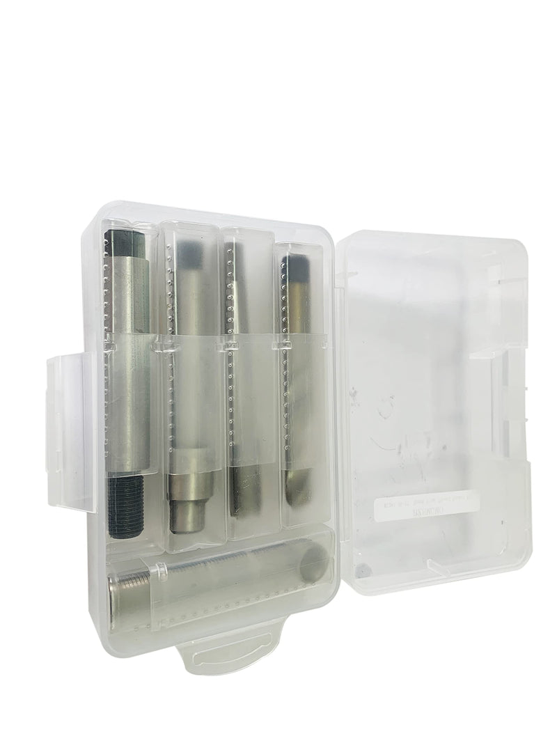 M12 X 1.25X 17 Spark Plug Repair Short Tooling KIT, Metric Thread Repair Kit,Especially Suitable for Repairing Motorcycle,Tractor，UTV,ATV and Snowmobile Spark Plug Repair