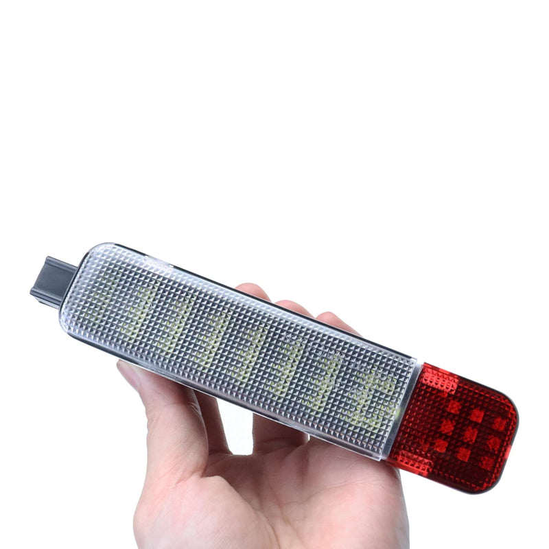 Led Doors Light Courtesy Lights Compatible with Chevy Silverado GMC C/K,Sierra 1500 2500 3500, Suburban, Avalanche, Hum-mer H2 Yukon Car Interior Doors Panel Lighting RED&WHITE