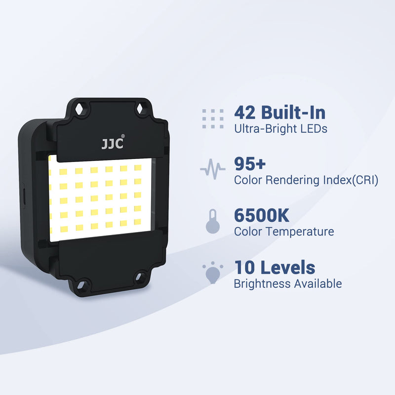 JJC 35mm Negative Film Scanning Copying LED Light Set | 10 levels Adjust,Includes Slides Holder,Film Strip Holder,USB Light Viewer w Shoe Mount,for Negatives Converter to Digital