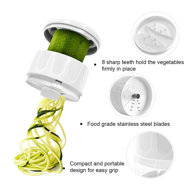 Citrus Juicer Manual Juicer, Multifunctional Hand Juicer, Lemon Lime Squeezer, 20-Ounce Capacity Orange Juicer (White, 4 in 1)