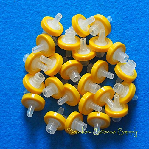 100Pcs OD 13MM,0.22um,PES Syringe Filter,Made by Poly Ether Sulfones,100Pieces/Lot