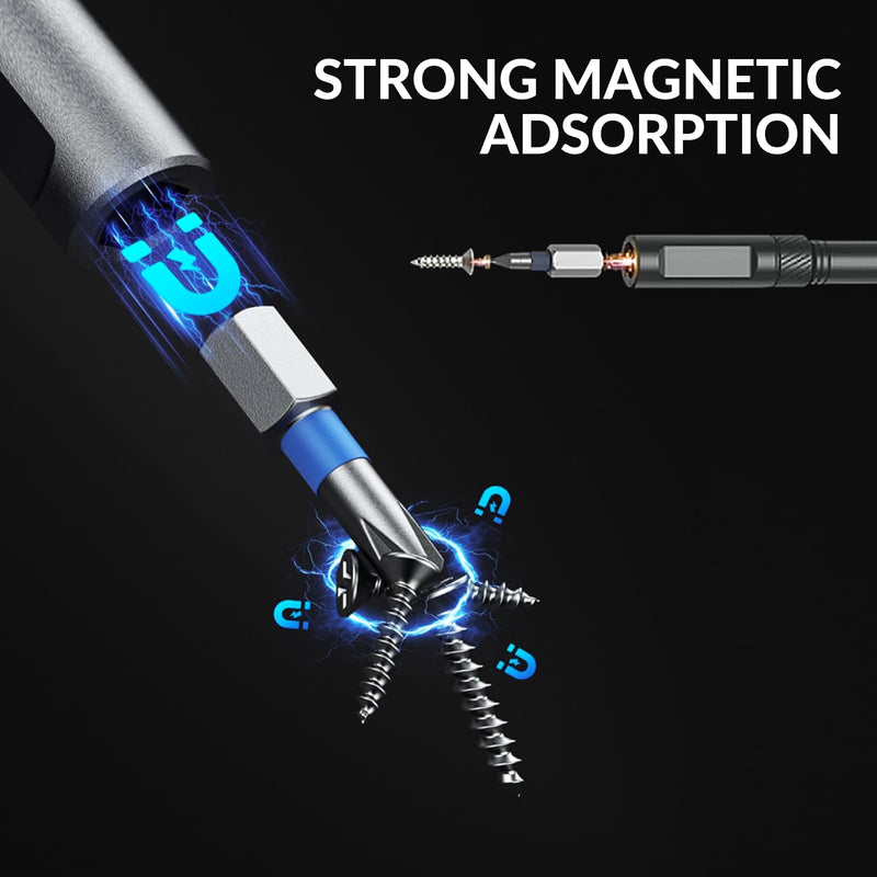 24 In 1 Magnetic Ratchet Screwdriver Set, Multi-Purpose Mini Screwdriver Set Suitable for Diy, Electronic Products, Watches, and Home Repairs Black