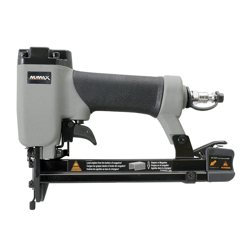 NuMax SFWS Pneumatic 20-Gauge 9/16" Fine Wire Stapler – Compatible with Arrow® T50® Staples