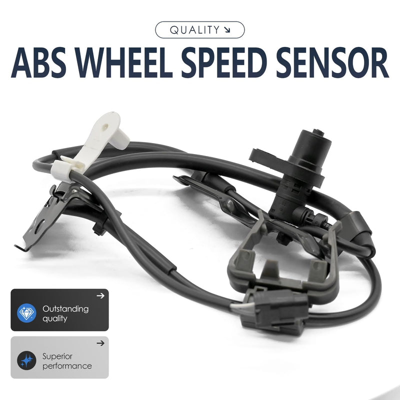 2PCS Front Left and Right Abs Wheel Speed Sensor Compatible with Toyota Camry Replacement for Lexus Es350 8954233090 8954333080 ALS1501 ALS1797 Built in Japan; 07 08 09 10 11 12 2009 2010 2011 2012
