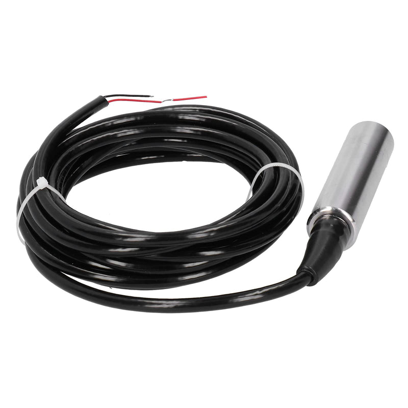 YB‑2J‑F Liquid Level Transmitter 5m Cable Water Level Sensor Detector 12‑32VDC 4‑20mA 304 Stainless Steel Liquid Level Sensor (0‑)