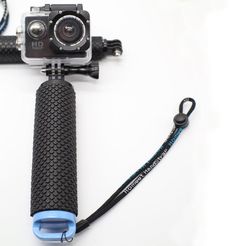 Handler Floating Hand Grip, Underwater Hand Stick Monopod Pole Compatible with DJI OSMO Action Cameras and Other Sports Camera, Blue Blue Hand Grip