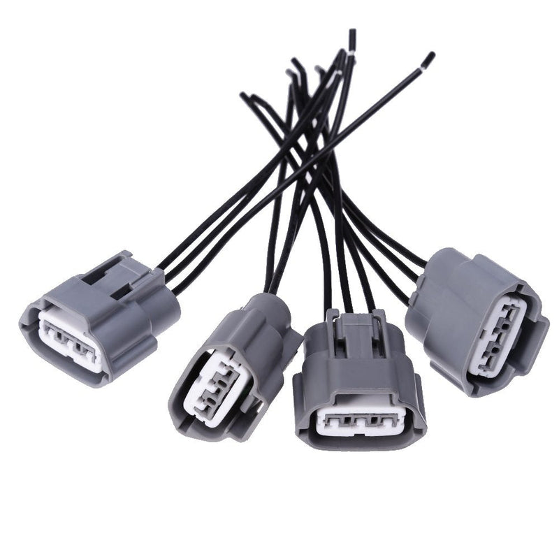 Ignition Coil Connector Plug Wiring Harness Pigtail Replacement for Nissan Altima 2007-2015 Nissan Sentra 2000-2012 (4-Pack)