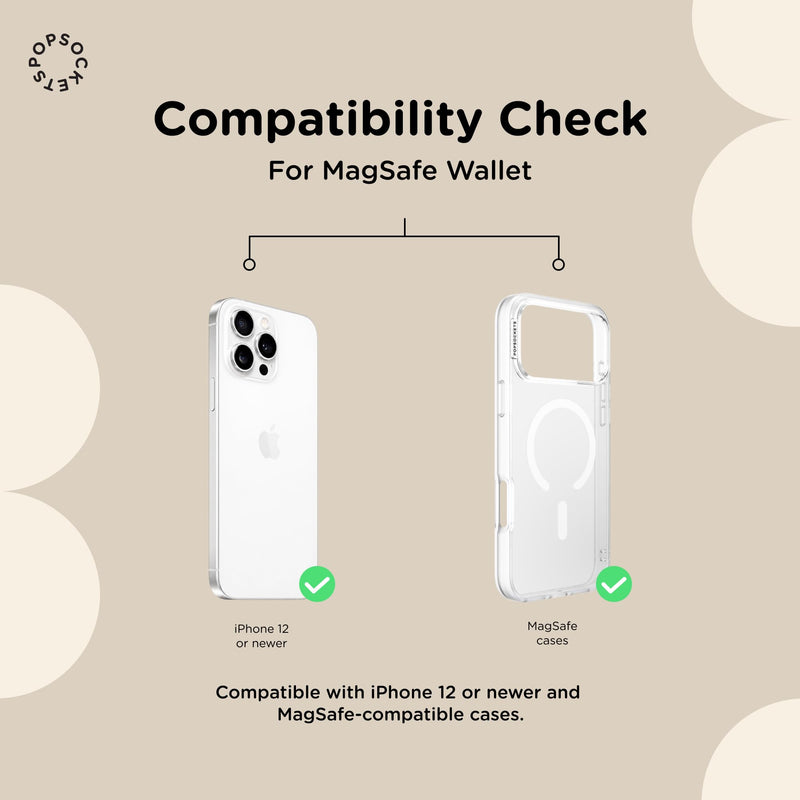 PopSockets Phone Wallet for MagSafe with Grip- Gengar Dream Eater | PopWallet, Holds 3 Cards, Magnetic, Removable, Secure, Pokemon, Gengar, Eevee, Fun, Cool, Unique