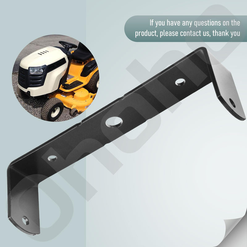 783-06088A-0637 Seat Pivot Bracket - by Ohoho - Compatible with Cub Cadet 783-06088-0637 GT-1054, GTX-1054, LGT-1050, LGT-1054, LGTX-1050, LGTX-1054, LTX-1040 Black
