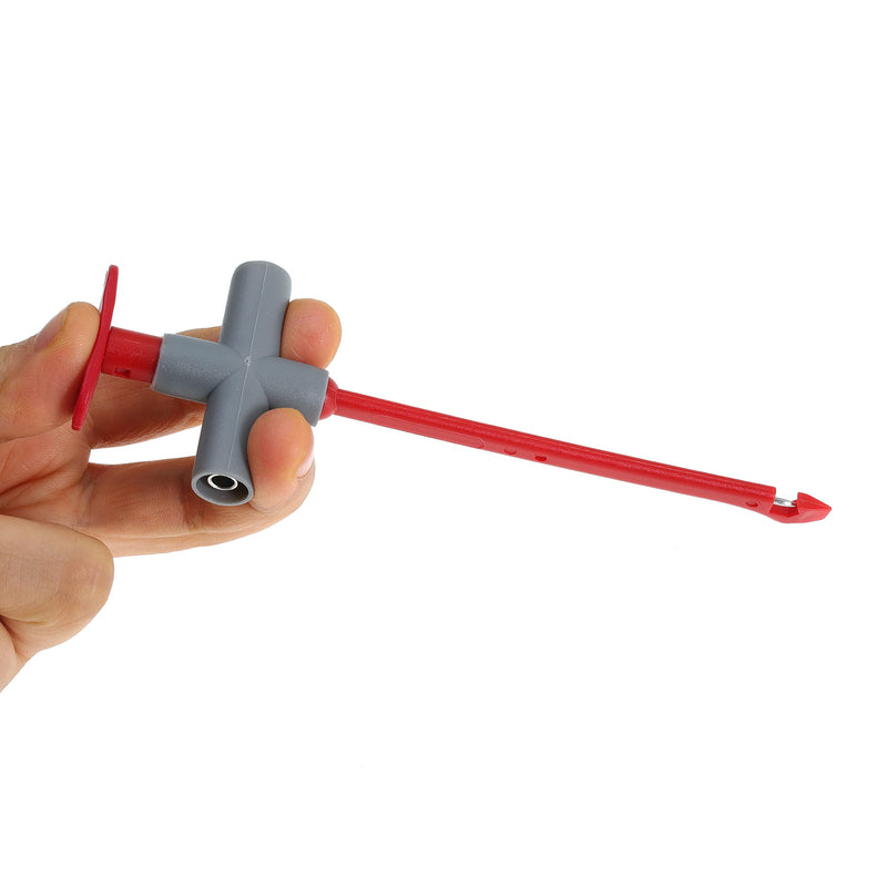 Puncture Probe Test Leads Wire-Piercing Test Clip Multimeter Testing Tool for Automotive Car Repairing and Electrical Testing 4 PCS