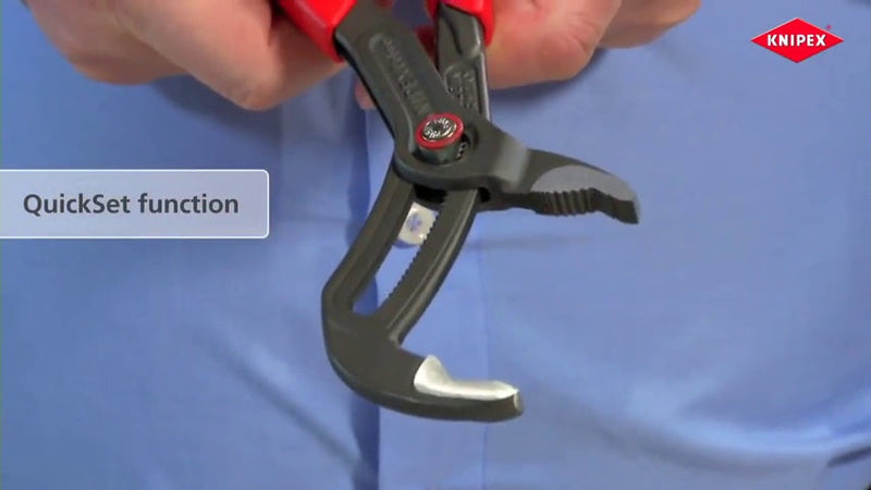 KNIPEX Tools 87 21 250 Cobra Quick Set Water Pump Pliers, 10-Inch
