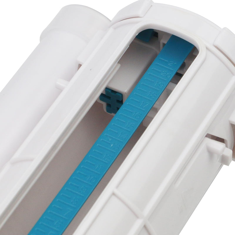 T Tulead Toilet Dual Flush Valve Toilet Repair Parts 11.4-Inch Height, for Two-Piece Toilet 11.4 inches