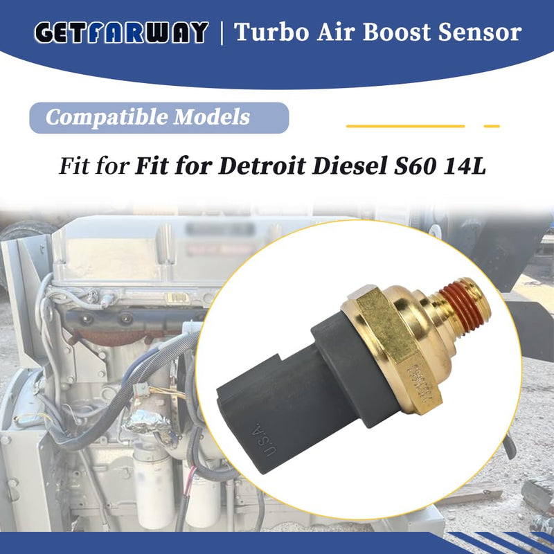 Turbo Air Boost Lift Sensor 23535663 Compatible with Detroit Diesel S60 14L