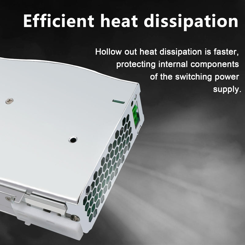 NDR120-12 DC 12V Din Rail Power Supply Slim 120w 10A(Input:100-240VAC,Output:12VDC,50/60HZ) Switching Adapter(Volts_of_Direct_Current, 12) 1