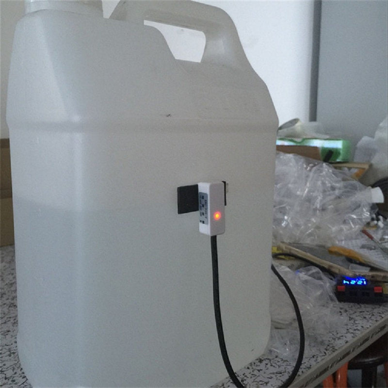 Taidacent Non Contact Liquid Level Sensor Contactless Water Level Sensor Externally Attached Pipe Water Float Switch NPN Output Capacitive