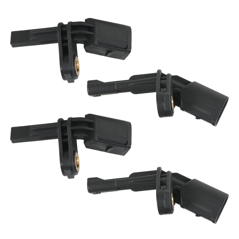 ABS Wheel Speed Sensor 4PCS Replacement for VW Jetta Golf Passat Beetle Bora Eos Rabbit 2005-2018, Replace ALS467 WHT003856 WHT003857