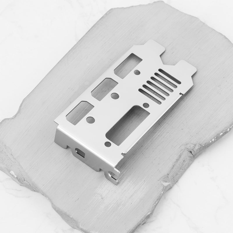 Half Height GPU PCI Slot IO Bracket 8 cm Compatible with Gigabyte GTX 750 1050 1050 Ti 1650