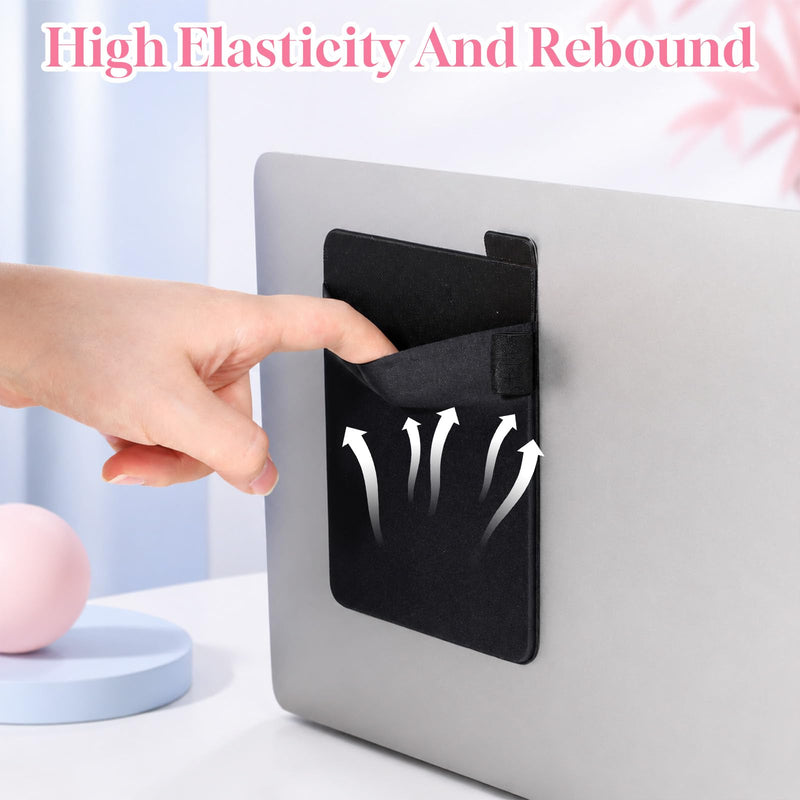 Portable Hard Drive Sleeve Carrying Case Adhesive Hards Drive Holder | Stick on External Hard Drives, Reusable Pocket Pouch Sleeve, Storage Organizer, for Most External Solid Cable State Mouse SSD