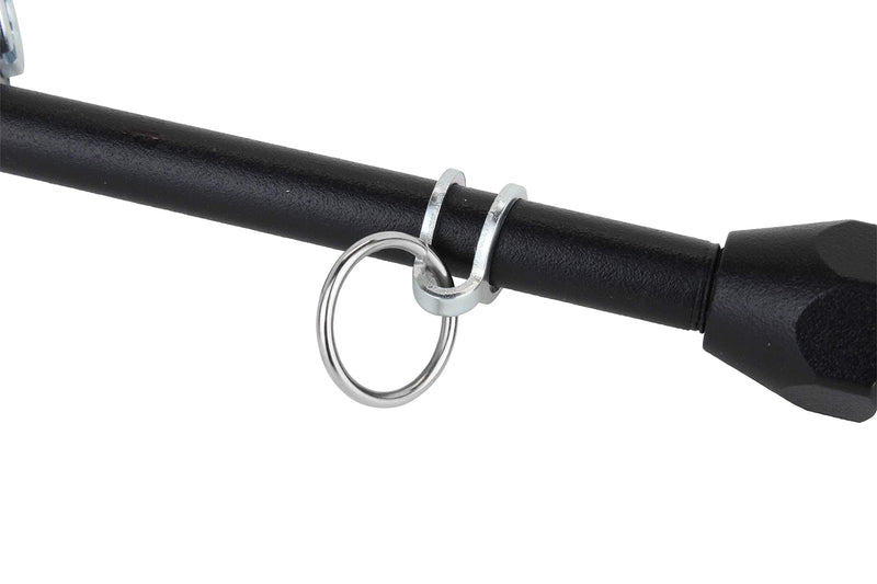Milton 976BKL Dual Head Angled Chuck Tire Pressure Service Gauge, Non-Slip Grip Matte Black Poly Finish -13” 1-160 PSI For Large Vehicle Tires