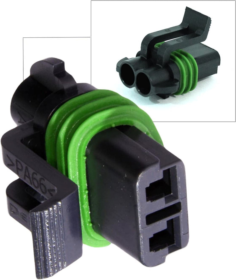 3-Pack (2-PIN) 30Amp Metri-Pack Waterproof Connector Terminals and Seals 12-10awg 2-Pin