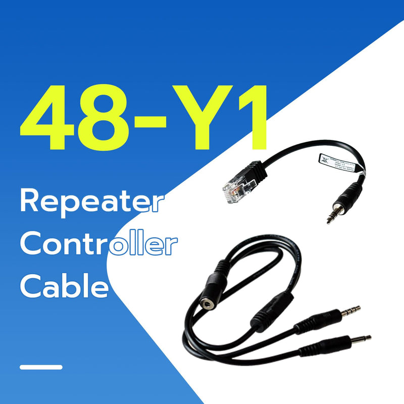 Gam3Gear 48-Y1 Repeater Controller Cable for YAESU BAOJIE TYT Mobile FT-2800 T-8800 FT-7800 Radio Walkie Talkie