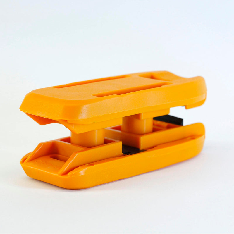 Furndiy 3in1 Edge Banding Trimmer - Edgebanding Trimmer - Edgebanding Cutter - Veneer Cutter - Melamine Trimmer - Melamine Cutter - Edgebanding Trimming - Double Edge Trimmer - Woodworking Tool Orange