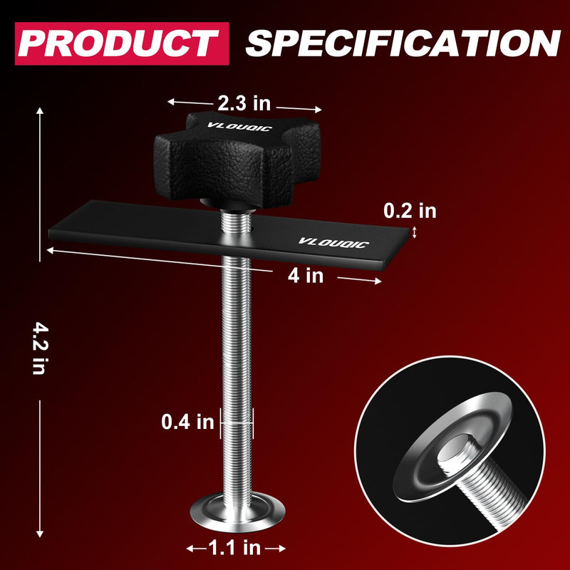 Brake Caliper Compression Tool, Heavy Duty Brake Pad Spreader Tool, caliper piston compressor tool for Compressing Inner Pad, Disc Brake Pad Spreader Tool Suitable for Most Cars and Light Trucks