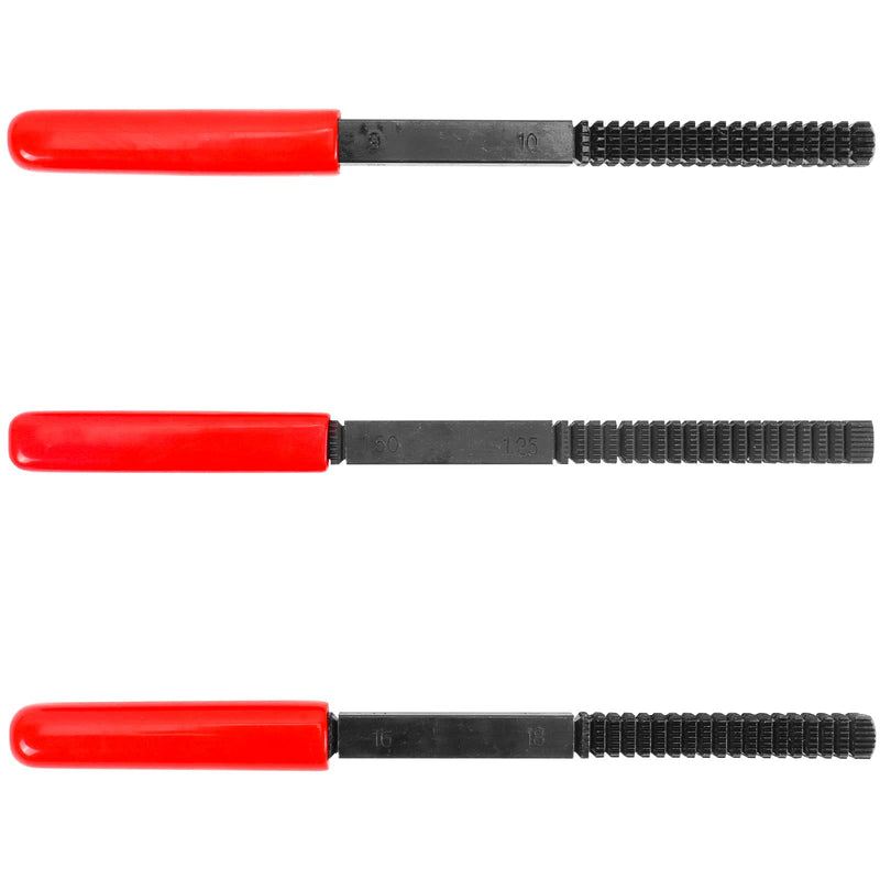 TOMMARS 3-Pc Thread Restorer File Set Thread Restoring Chaser Files