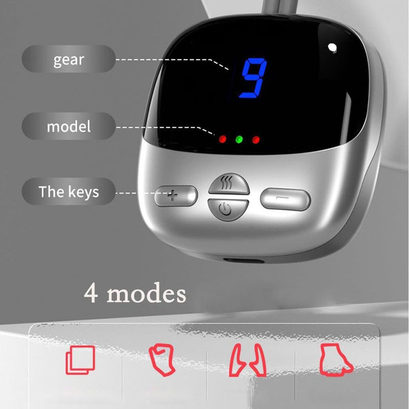 Neck massager, EMS Training Device, Stimulator, Muscle, Powered, For Muscle Conditioning for Body Muscles and Massage for Back, Men, and Women Fitness Belt