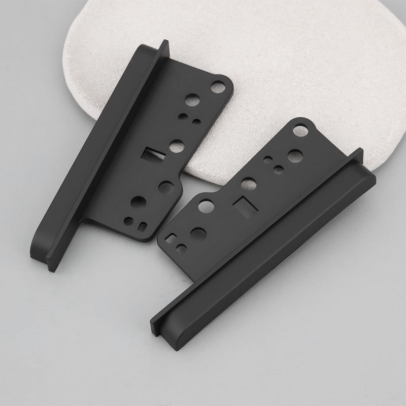1 Pair Double DIN Car Stereo Fascia Mount Brackets Compatible with Toyota Celica MR2 RAV4