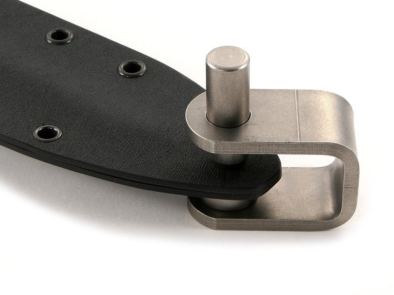 Eyelet Setting Tool & (10) Eyelet Combo - (1) [#8 Eyelet Setting Tool (1/4 in.)] + (10) [#8-9 Black Eyelets (1/4 in.)] - for KYDEX Holster Making, Sewing, Canvas, Tent Making (#8 Setting Tool + (10) #8-9 Black Eyelets)