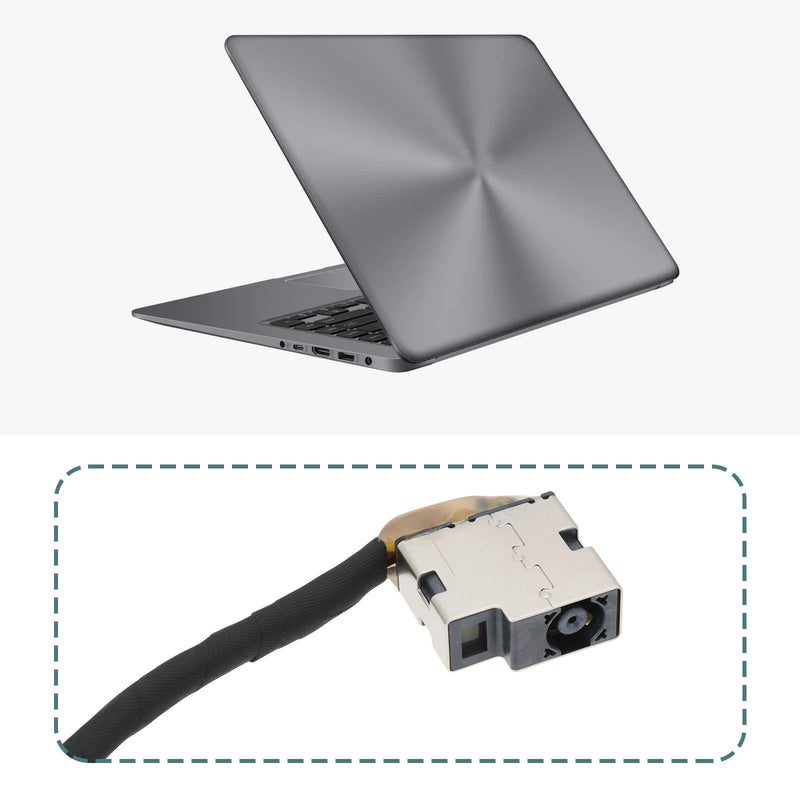 1x Laptop DC Power Jack Cable Compatible with HP 17-cp3045cl 17-cp3047nr 17-cp3058nr 17-cp3904ds 1