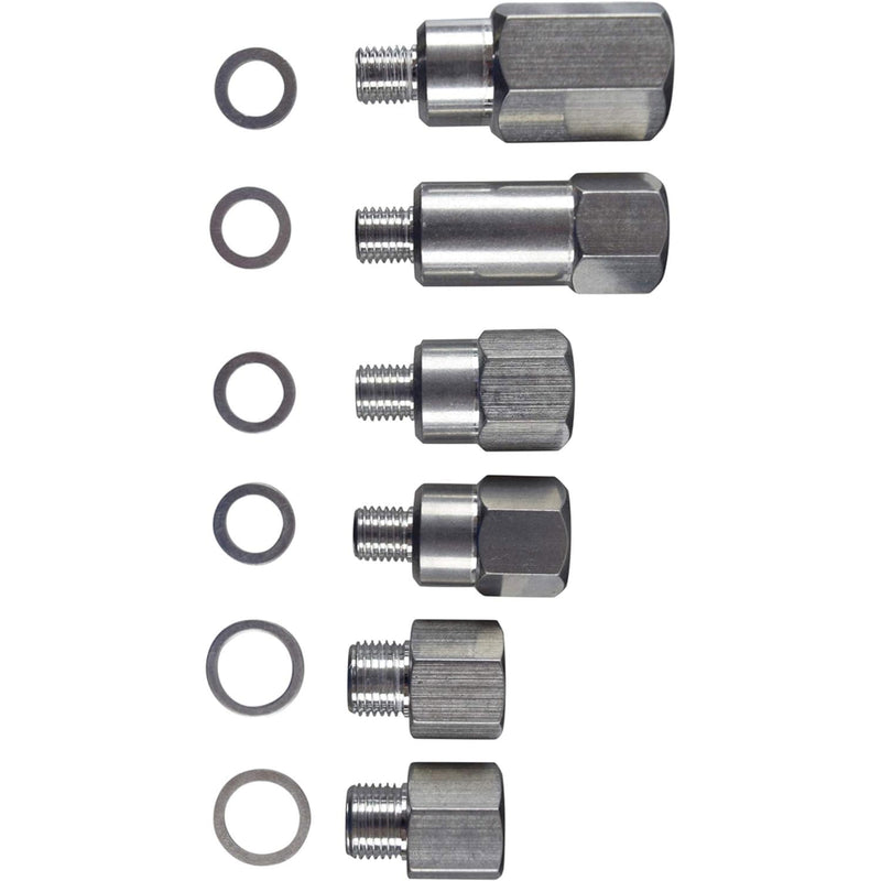 ICT Billet LS Master Adapter Set Engine Oil & Coolant Sensor Gauge 1/8 3/8 1/2 NPT LS1 LS3 Compatible with Small Block Big Block Chevy Chevrolet LS2 LQ4 LQ9 LS6 L92 L99 L33 LR4 551156