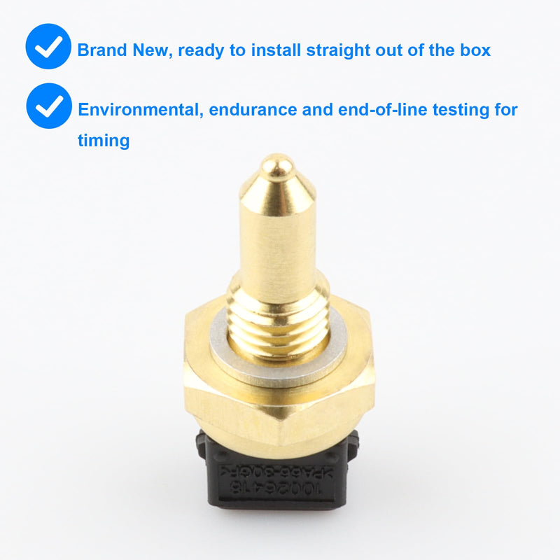 Coolant Temperature Sensor, ECT Temp Sensor Replace TS10270 158-0792 Compatible with BMW - 128i 320i 325i 325xi 328i 328xi 330i 330xi 335i 528i 530i 535i 550i 740i 750i 750Li M3 M5 M6 X3 X5 X6 Z4,More