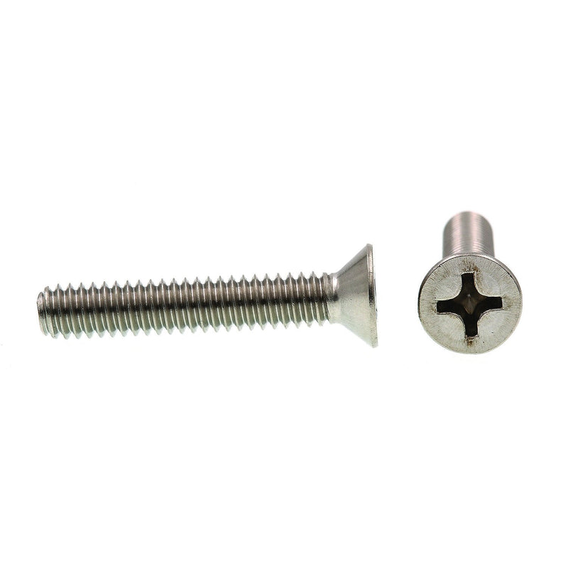 Prime-Line 9001954 Machine Screws, Flat Head, Phillips Drive, 1/4 In.-20 X 1-1/2 in (50 Pack) 1/4 in.
