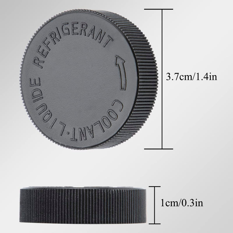 2pcs 21712-79900 Coolant Overflow Reservoir Cap-Radiator Overflow Tank Lid Cover Compatible with Infiniti Nissan Murano Rogue Versa OEM#2171279900 21712-79900