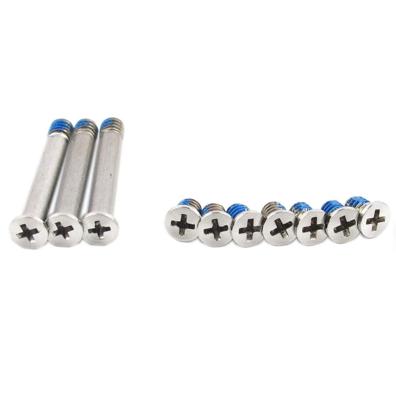 Replacement Screws 10 Sets for MacBook Pro 13" 15" 17" A1278 A1286 A1297 2009-2012, 10 PCs Bottom Back Case Cover Computer PC Screw
