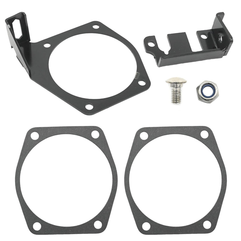 4 Bolt Throttle Cable Bracket Fits for Engine Intakes 92mm-102mm LS LSX LS1 LS2 LS3 LS6 LS7, Replaces 81012 81042 81043 81044 81001 81002 81003 81007
