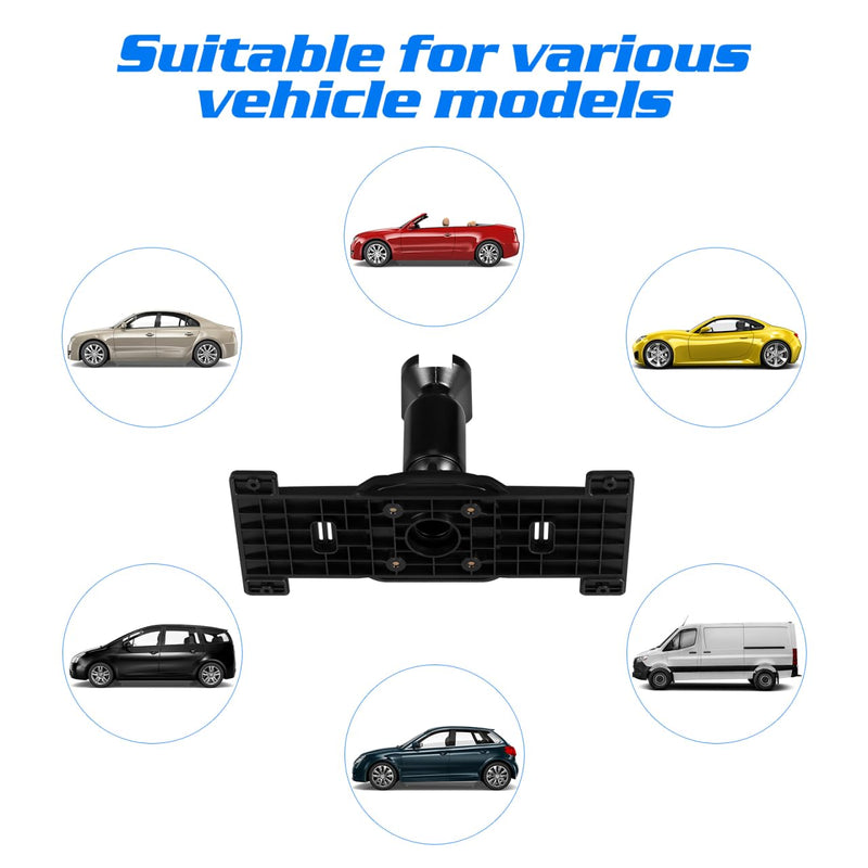 PRETYZOOM Rear View Mirror Dash Cam Mount Holder Dash Cam Mirror Bracket with Back Plate Panel and Screw Bag Compatible with Hiac 2008-2011 6.10 X 2.63 X 0.39 in