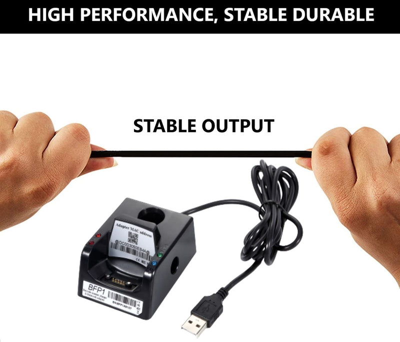 Barcode Scanner Charging Dock for 1D/2D Imager Mini Pocket Barcode Scanner