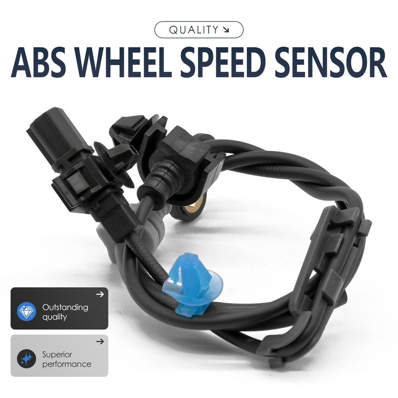 2PCS Front Left and Right Abs Wheel Speed Sensor Compatible with Acura RDX 57450STKA01 57455STKA01 ALS1555 ALS1568 07 08 09 10 11 12 2007 2008 2009 2010 2011 2012