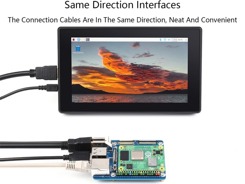 CM4 Base Board (Advanced C Version) for Compute Module 4, with Raspberry Pi 40PIN GPIO Header/MIPI CSI Camera Ports/LCD Display Port/Fan/HDMI/USB/Gigabit Ethernet RJ45 Connector C Version Base Board