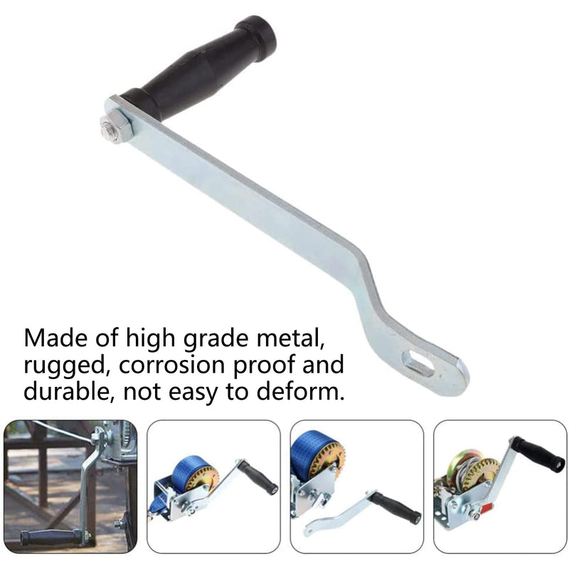 Watris Veiyi Replacement Winch Handle, Crank Handle, Trailer Handle Replacement, Boat Winch Handle Comfort Grip Replacement Accessory for Trailer Marine Sailboat