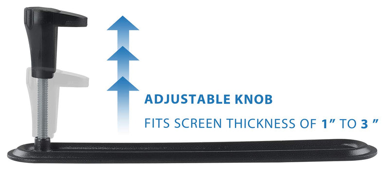 Mount-It! VESA Mount Adapter Mounting Kit for Non-VESA HP ACER Samsung DELL Asus Monitors 13 to 27 Inch LCD LED Screens, VESA 75 and 100 Compatible