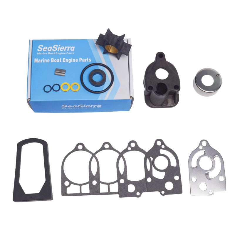 77177A3 Water Pump Impeller Kit Compatible with Mercury 30 35 40 45 50 60 70 HP 2 Stroke Outboards Replacement 46-77177A3 18-3324