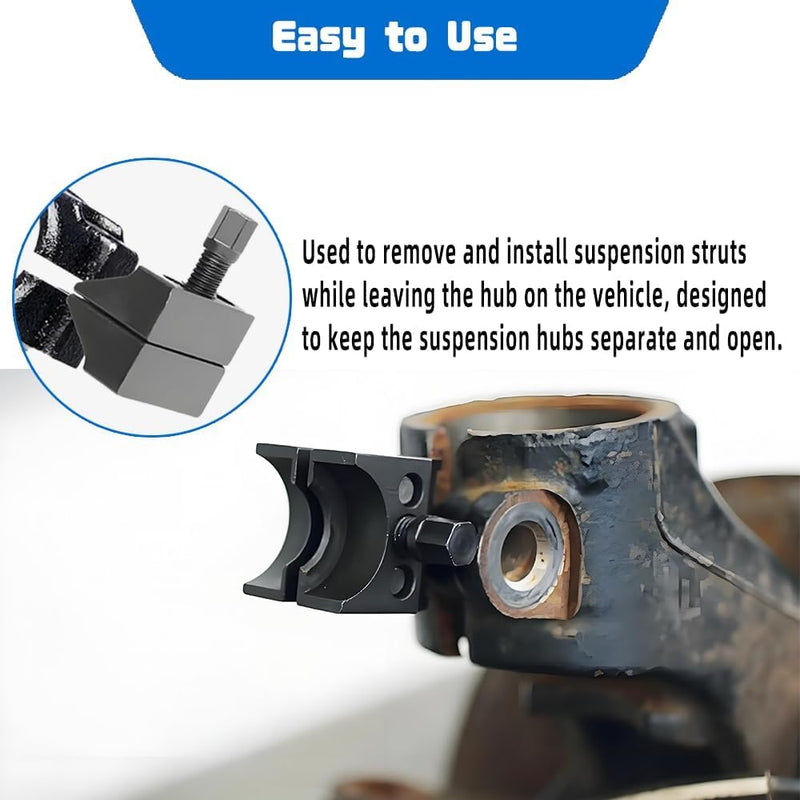 Lucstar Suspension Strut Spreader Tool, Universal Hub Steering Knuckle Split Tool Compatible with Volkswagen Audi BMW Ford Peugeot Citroën, Lower Arm Ball Joint 3 Spreaders