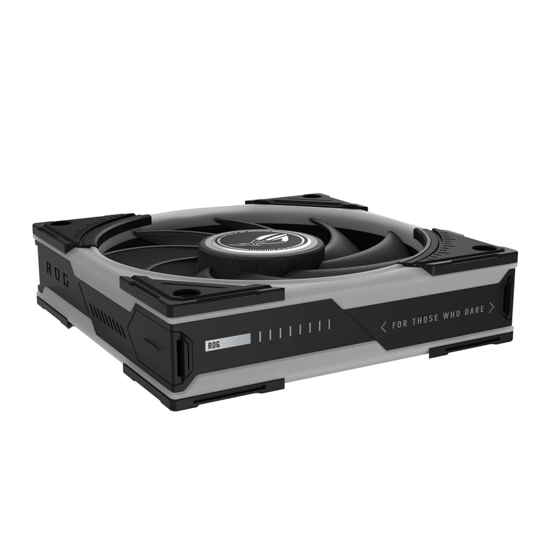 ASUS ROG Eurux GR120 ARGB PWM Fan Single Pack 120mm PWM Fan, 2600RPM, Patented Daisy-Chain Design, Custom Lighting