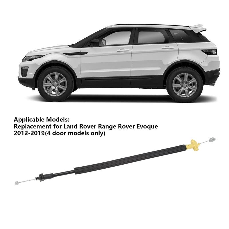 Aramox Car Front Door Lock Release Cable, Left Right Side Exterior Door Release Cable, LR025409 Fit for Evoque 2012‑2019, 4 Door Only, Door Locking Mechanism Cable
