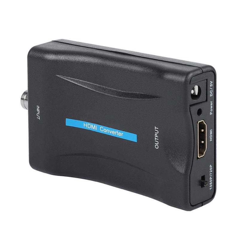 Zerone BNC to HDMI Converter Display HD 1080P/720P Video Adapter Surveillance Monitor for PS2, PS3, PSP, WII, (BNC Input Only Supports Analog Signals, Not Digital Signals)