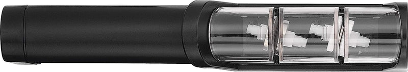 ZWILLING MIYABI Knife Sharpener, Ceramic & Diamond Discs, Matte Black